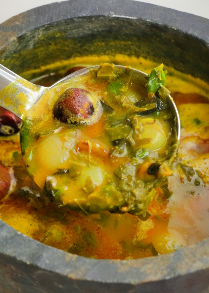 Spinach Sambar | Palak Sambar | Sambar recipe | Tamilnadu Style Sambar