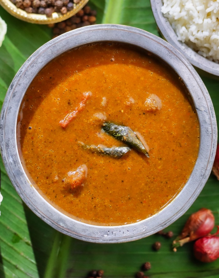 Tamilnadu Special Pepper Kulambu | Miriyala Pulusu