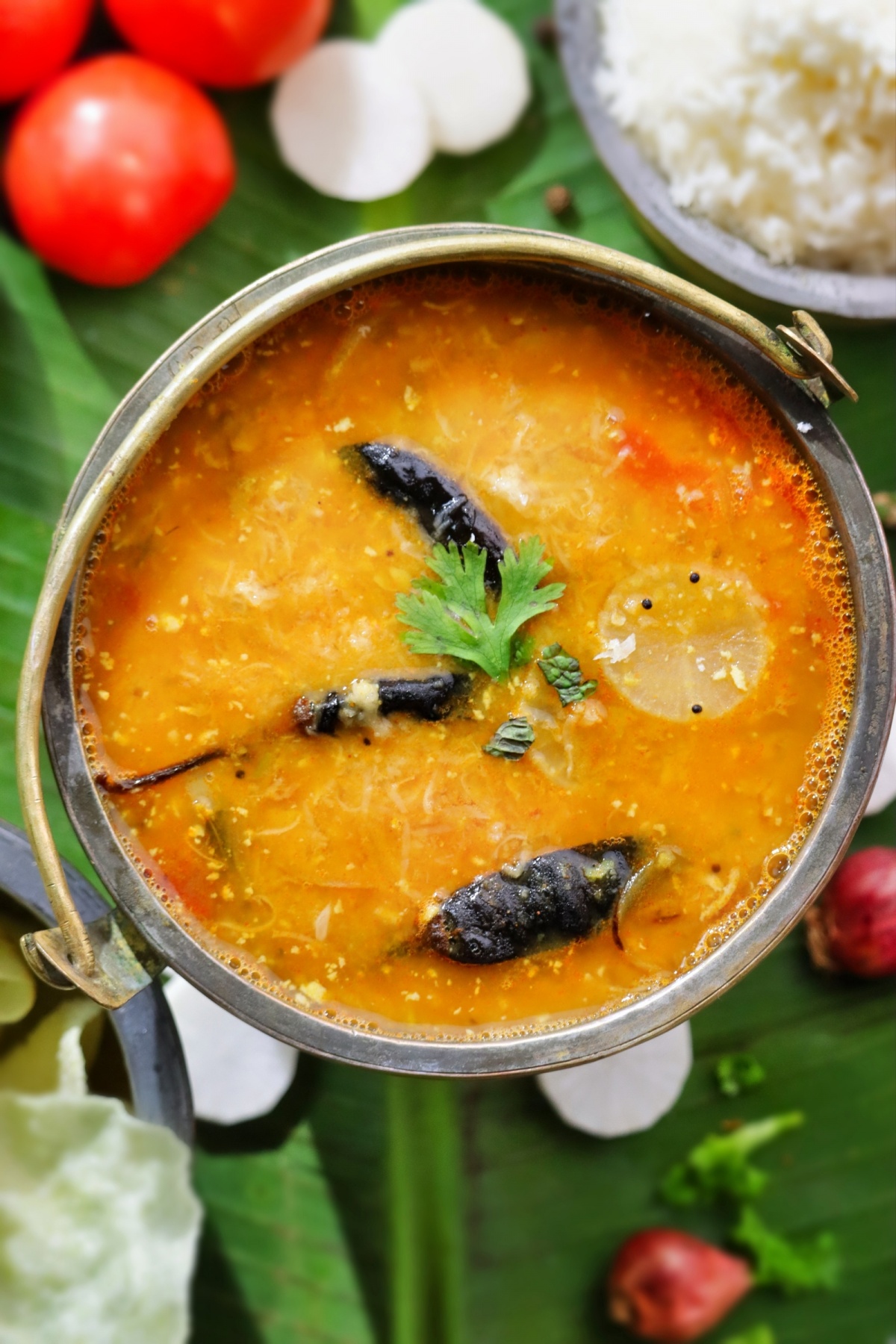 Radish Sambar Mullangi Sambar Vismai Food