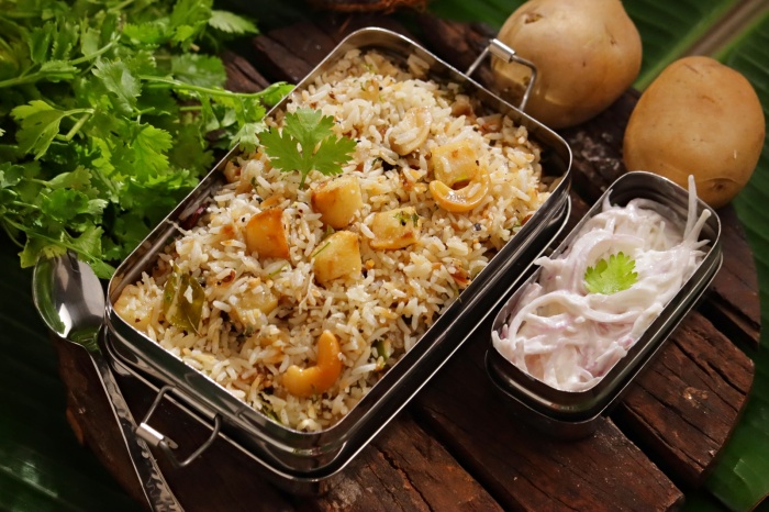 Aloo Rice | Potato Rice