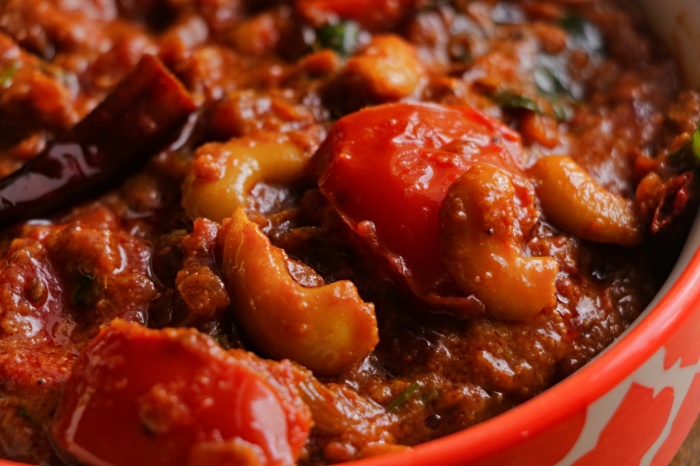 Andhra Style Tomato Cashew Spicy Curry | Kaju Masala Curry | Tomato Kaju Masala Curry