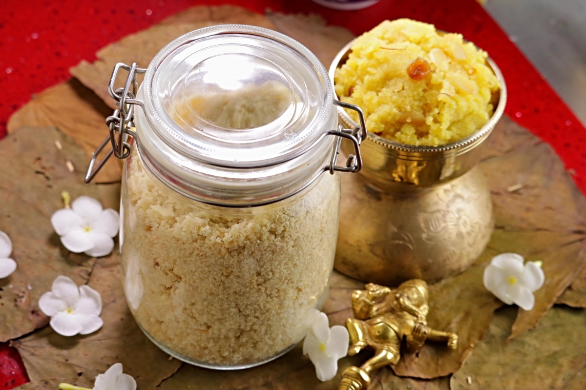 Rava Kesari Premix 3 Months preservable Rava Kesari Premix Recipe