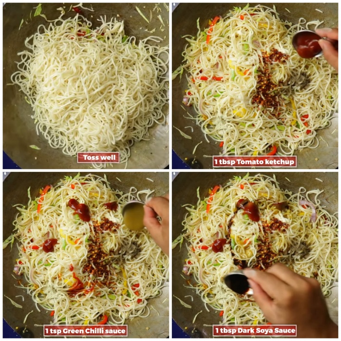 Restaurant style Chilli Garlic Veg Noodles | Chilli Garlic Noodles ...