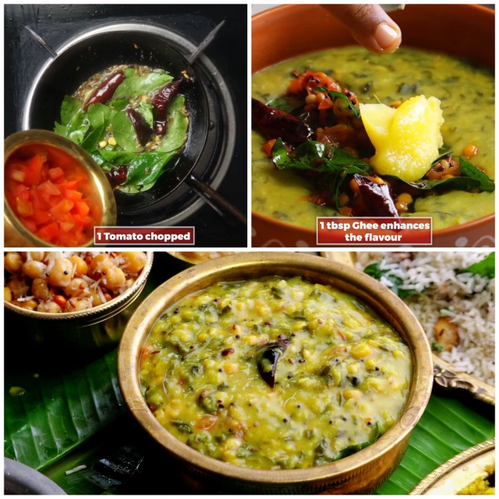 Malabar Spinach Dal | Bachala Aaku Pappu | Healthy Recipe | Vismai Food