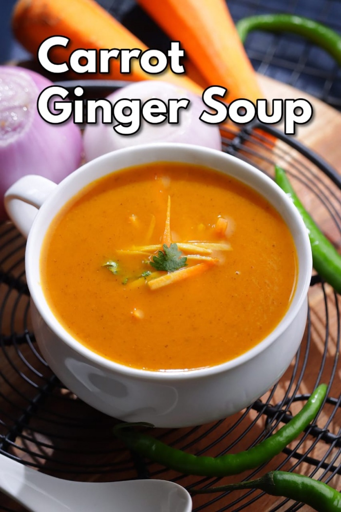 Carrot Ginger soup | Vismai Food