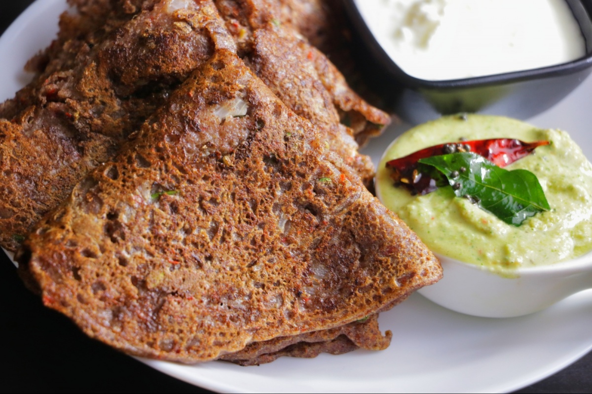 Instant Ragi Dosa Instant Spongy Ragi Dosa How to make Instant Dosa