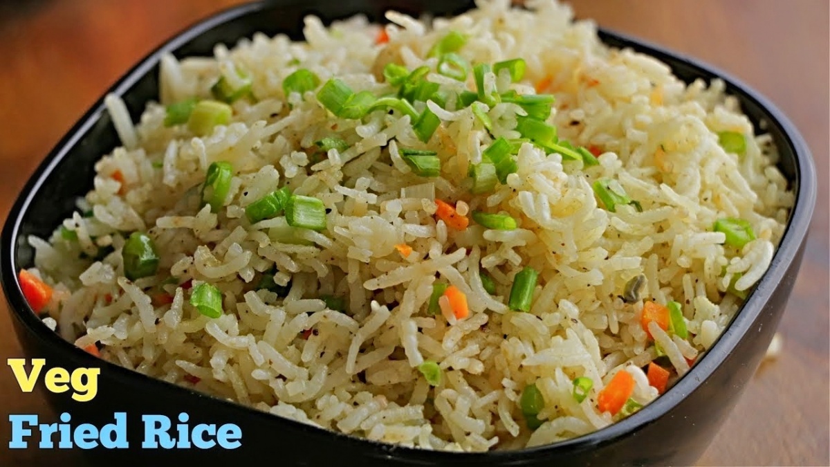 vegetarian fried rice recipe indian style