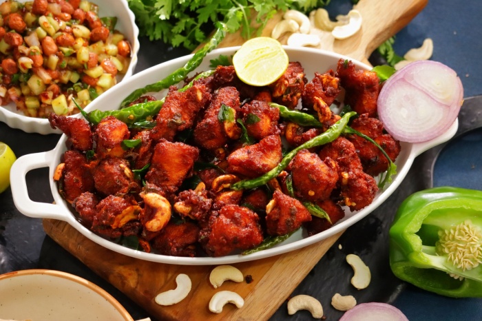 Rajamundry Special Chashew Chicken Pakodi | Kaju Chicken Pakodi